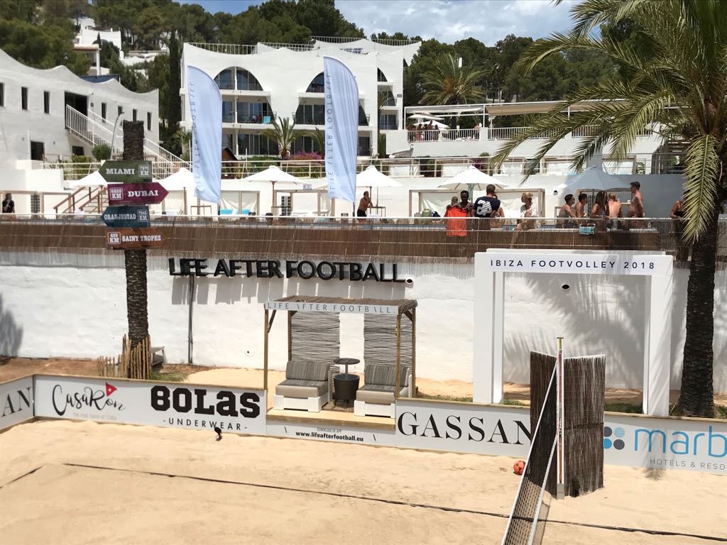 Ibiza Foot Volley Life AFter Football