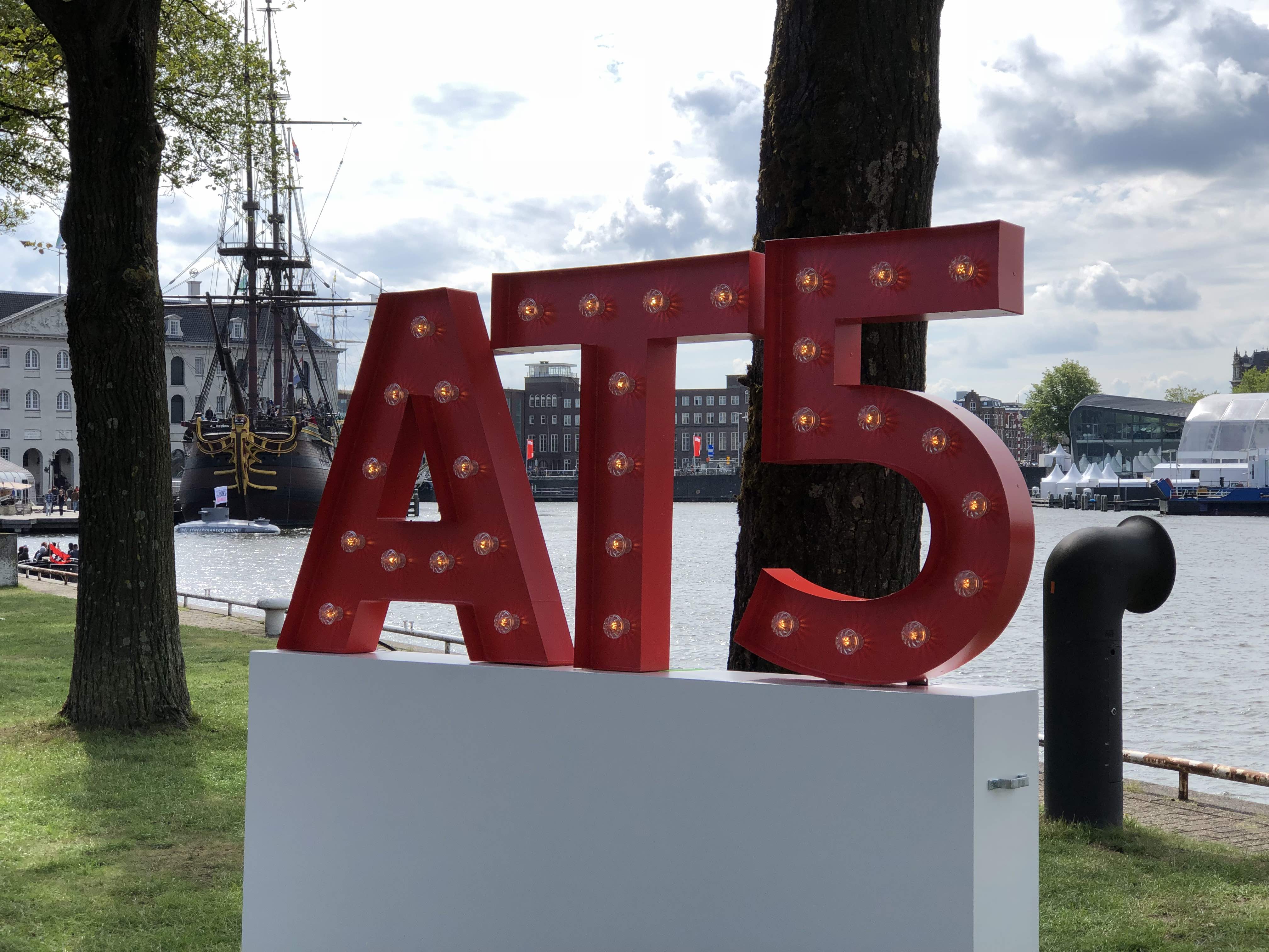 3D letters in Amsterdam