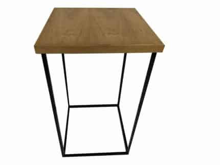 Staal® Bartable Black incl. Oak top