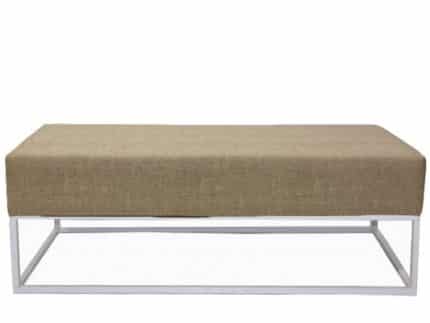 Staal® Lounge big White incl. Lava Beige seating