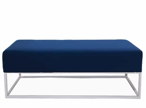 Staal® Lounge big White incl. Blue seating