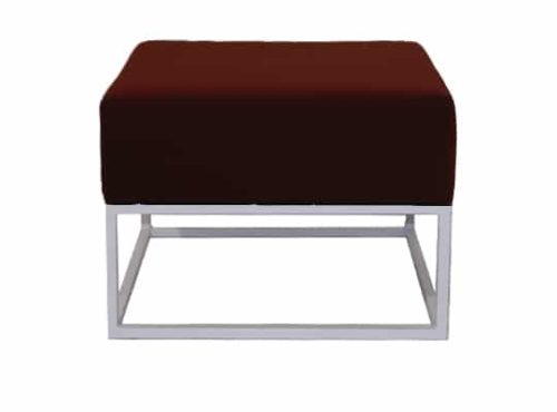 Staal® Lounge small White incl. Burgundy seating