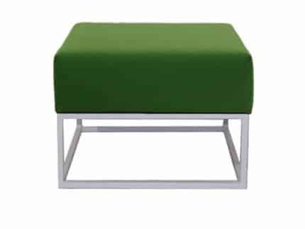 Staal® Lounge small White incl. Green seating