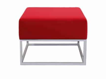 Staal® Lounge small White incl. Red seating