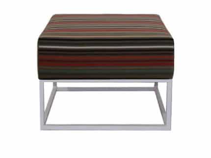 Staal® Lounge small White incl. Stripes seating