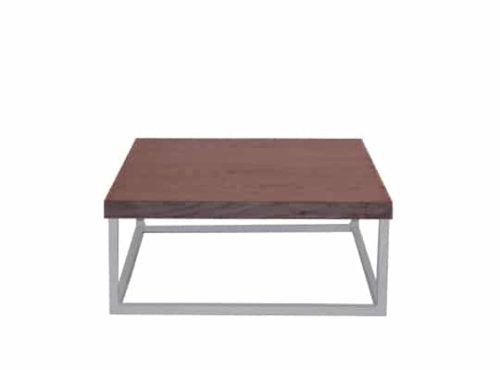 Staal® Sidetable small White incl. Oak top